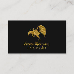 Professional Beauty Salon Logo Business Card