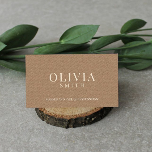 Professional Beige  Business Card (Creator Uploaded)
