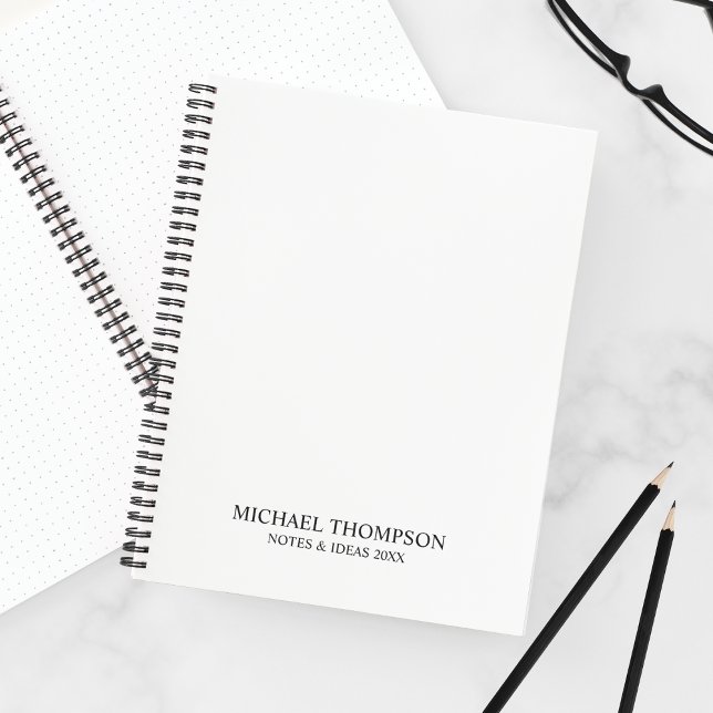 Professional Black and White Notebook (Creator Uploaded)