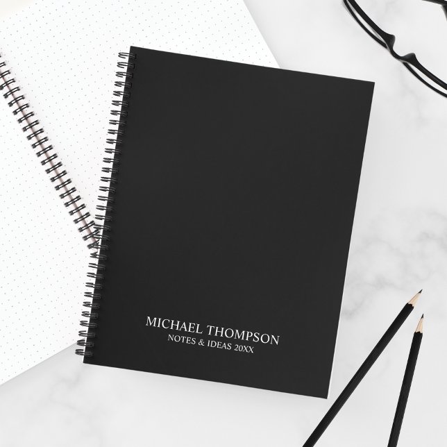 Professional Black and White Notebook (Creator Uploaded)
