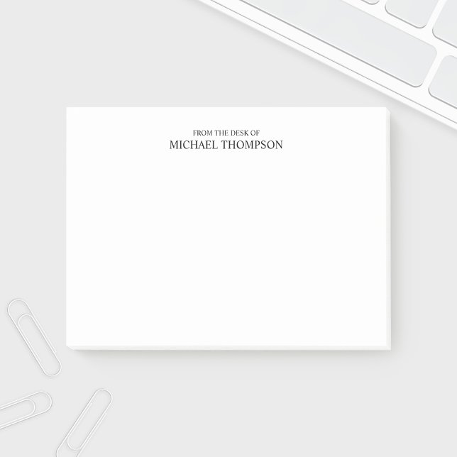 Professional Black and White Post-it Notes (Creator Uploaded)