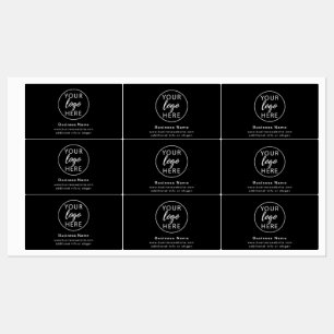 Professional Black Custom Business Logo 
