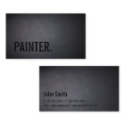 Professional Black Out Painter Business Card