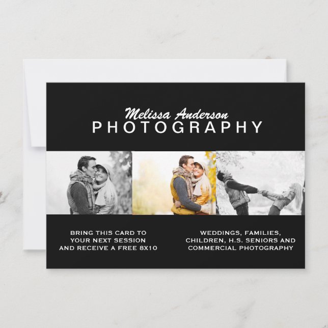 PROFESSIONAL BLACK | PHOTOGRAPHY FLYER (Front)
