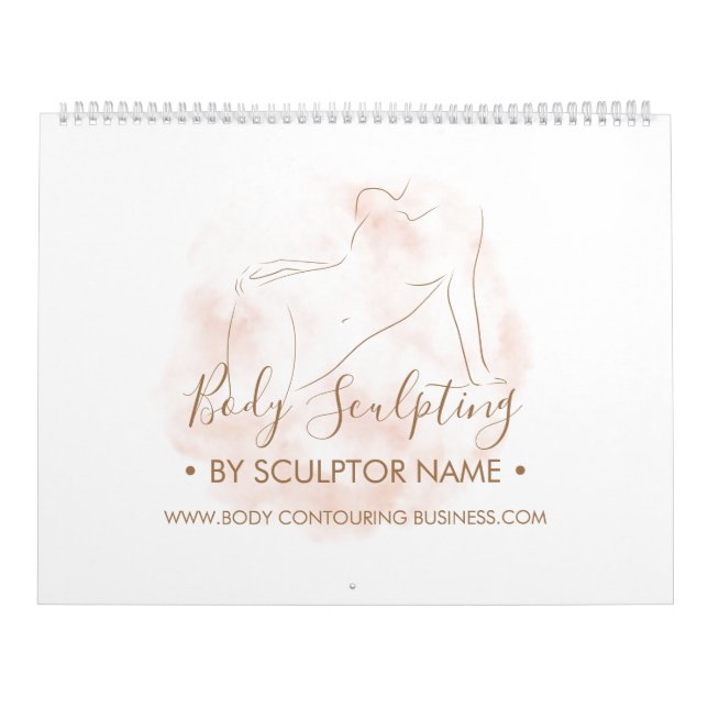 Professional Body sculpting contouring tanning Calendar (Cover)
