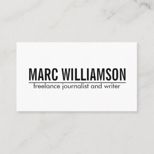 Professional Bold Minimal Symbols Business Card
