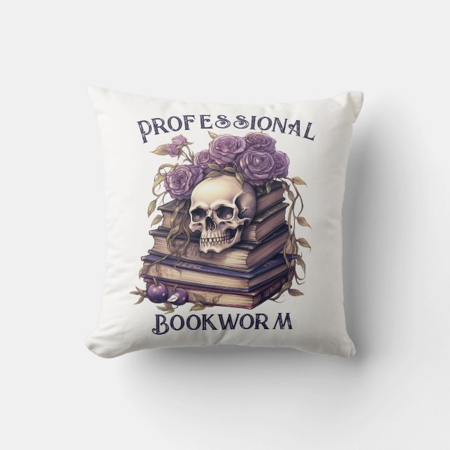 Professional Bookworm Cushion (Front)