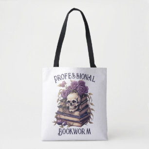 Professional Bookworm Tote Bag