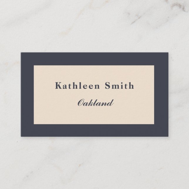Professional Boutique Inkwell Business Card (Front)