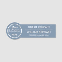 Professional Brand logo Periwinkle Employee Staff