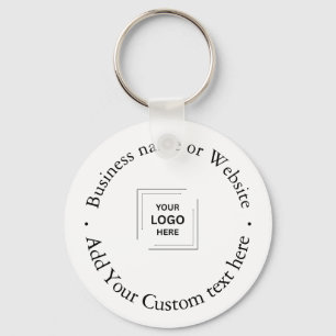 Professional Branding   Business Logo Minimal  Key Ring