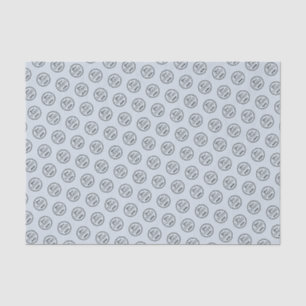 Professional Branding Minimalist Logo Soft Navy Tissue Paper