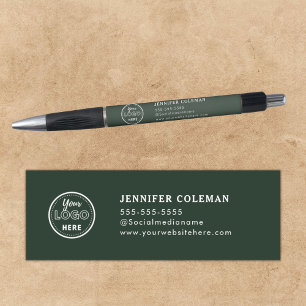 Professional Branding Promo Logo Forest Green