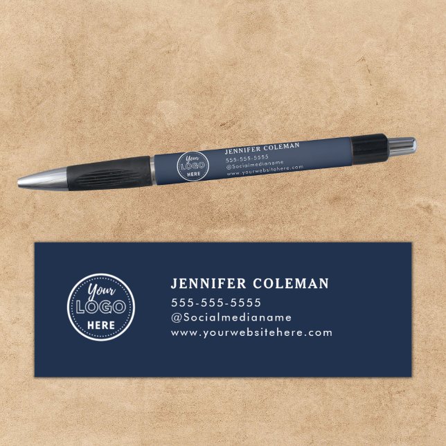 Professional Branding Promotional Logo Navy Blue (Creator Uploaded)