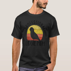 Professional Budgie Mum Parakeet Bird Budgerigar T-Shirt