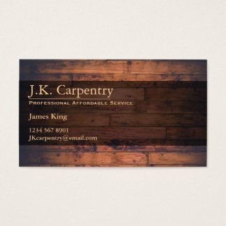 500+ Carpentry Business Cards and Carpentry Business Card Templates ...