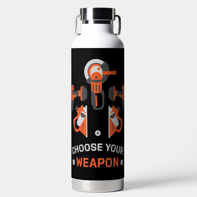 Professional Builders Water Bottle (Front)