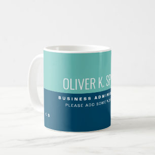 Professional (business) 2-Tone Blue Coffee Mug