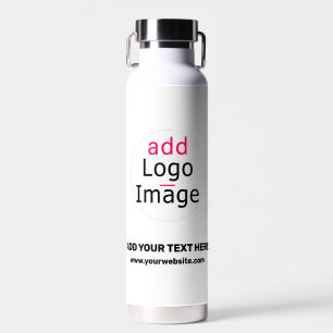 Professional Business Brand Custom White Water Bottle