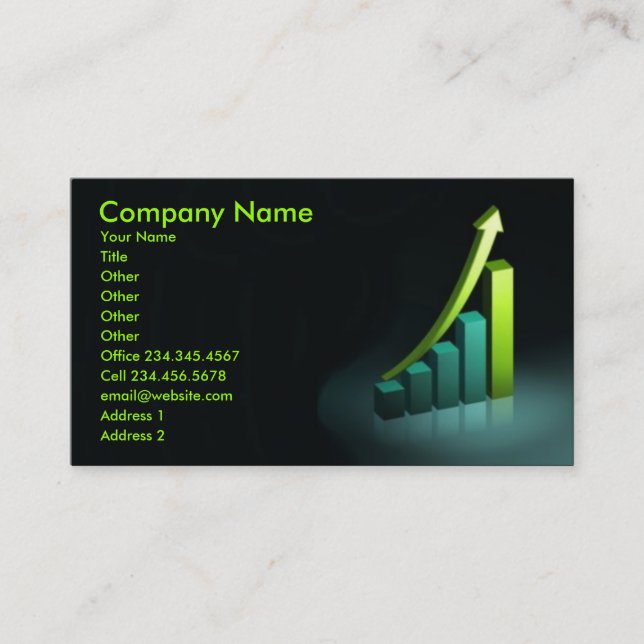 Professional Business Card (Front)