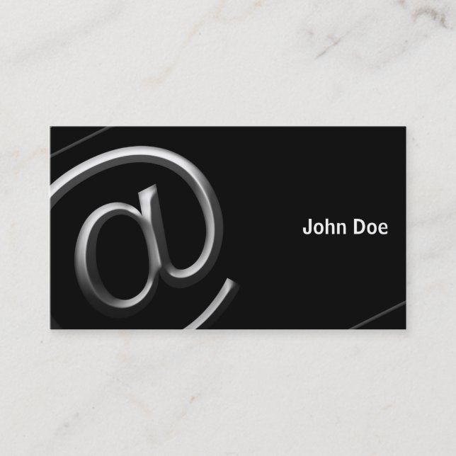 Professional Business Card (Front)