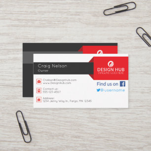 Professional business card