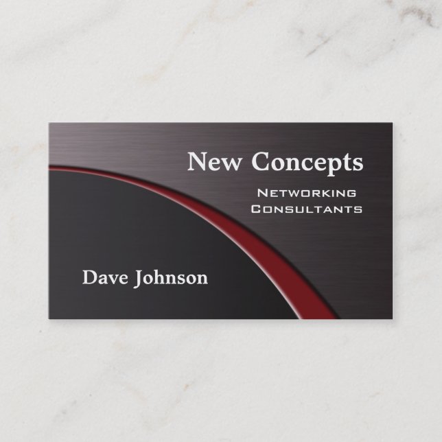 Professional Business Card (Front)