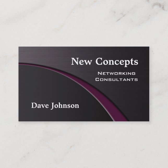 Professional Business Card (Front)