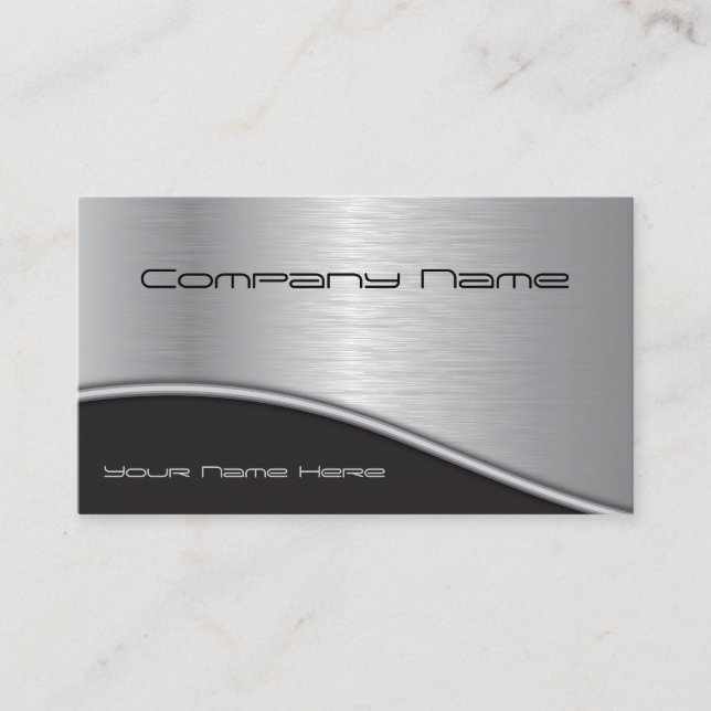 Professional Business Card (Front)