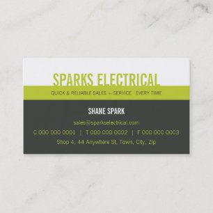 PROFESSIONAL BUSINESS CARD :: bold block2 3L