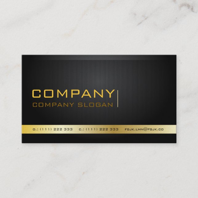 Professional business card design (Front)