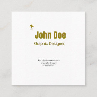 Professional Business Card - Graphic Designer
