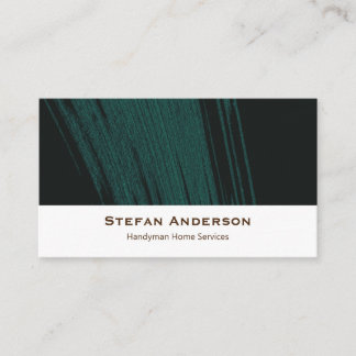 Professional business card handyman home service
