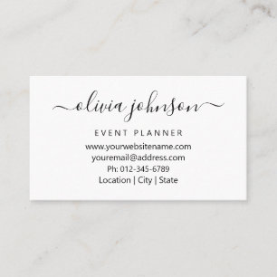 Professional Business Card    Logo Photo on Back