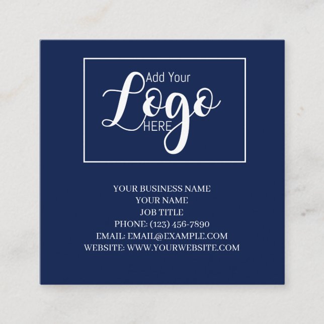  Professional Business Card Template | Modern (Front)