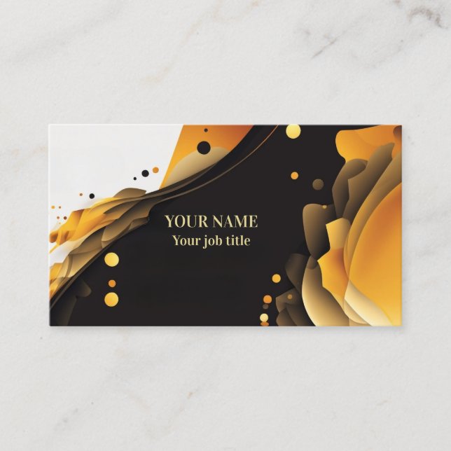 Professional Business Card Template Stylish (Front)