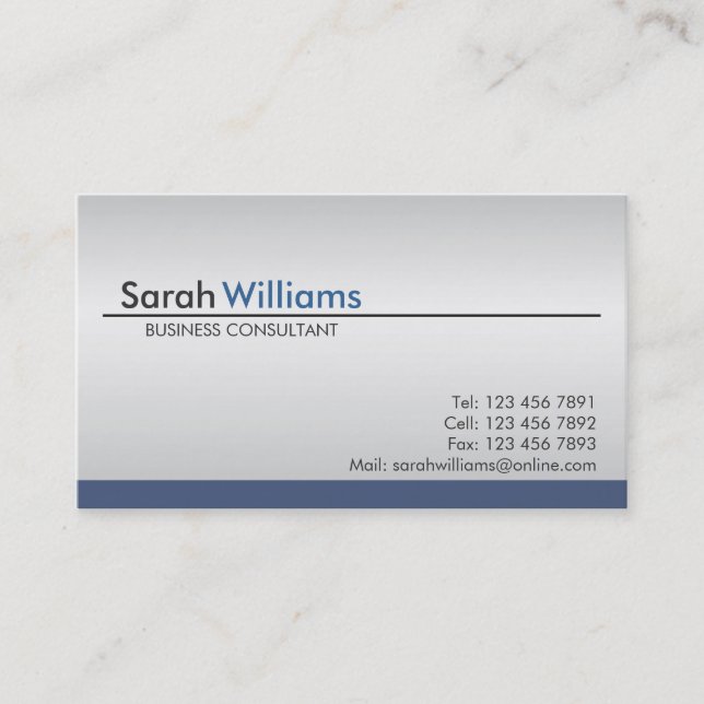 Professional Business Cards (Front)
