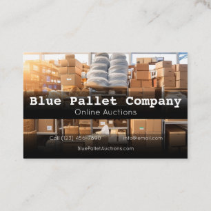 Professional Business Cards for Pallet and Online 