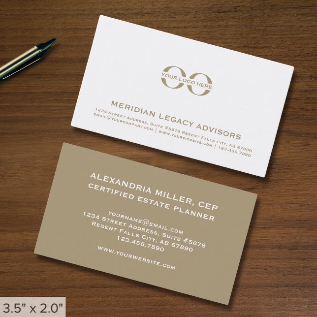 Professional Business Cards with Custom Logo (Creator Uploaded)