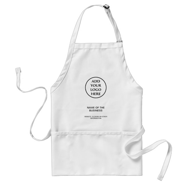 Professional Business Company Corporate Your Logo Standard Apron (Front)
