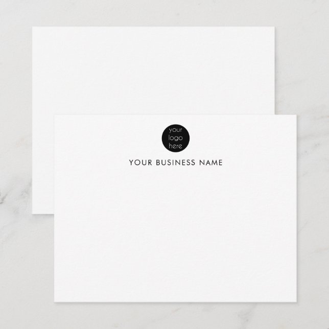 Professional Business Company Logo Brand Card (Front/Back)