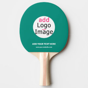 Professional Business Custom Brand Emerald Green Ping Pong Paddle