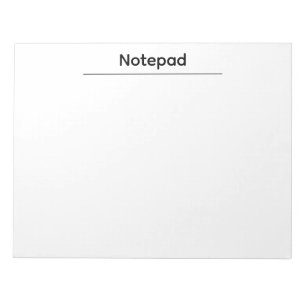 Professional Business Custom Notepad