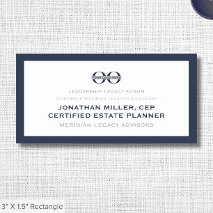Professional Business Event Name Tag