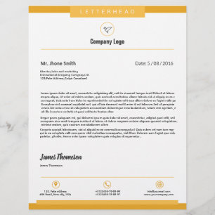 Professional Business Letterhead