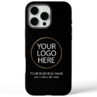 Professional Business Logo and Text Company Black