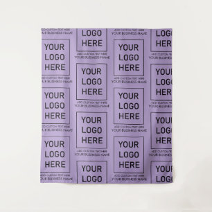 Professional Business Logo and Text Company Purple Tapestry