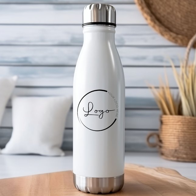 Professional Business Logo Branded Water Bottle (Creator Uploaded)