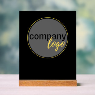PROFESSIONAL BUSINESS LOGO COMPANY BRAND MARKETING ACRYLIC SIGN