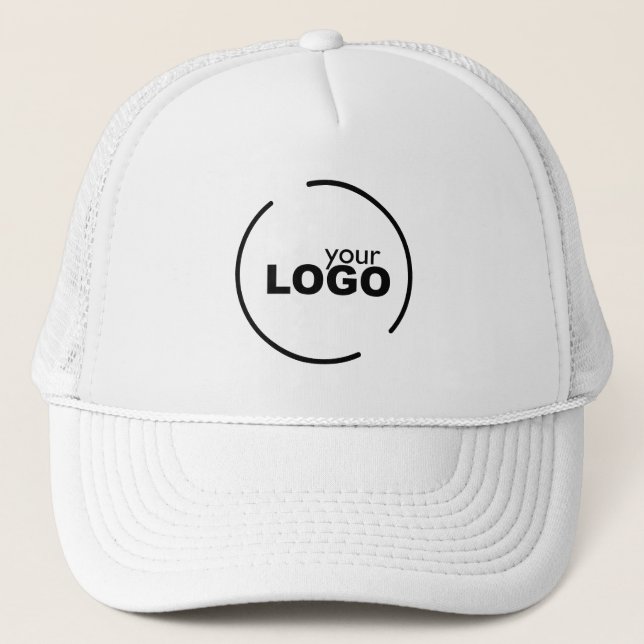 Professional Business Logo Employee Trucker Hat (Front)